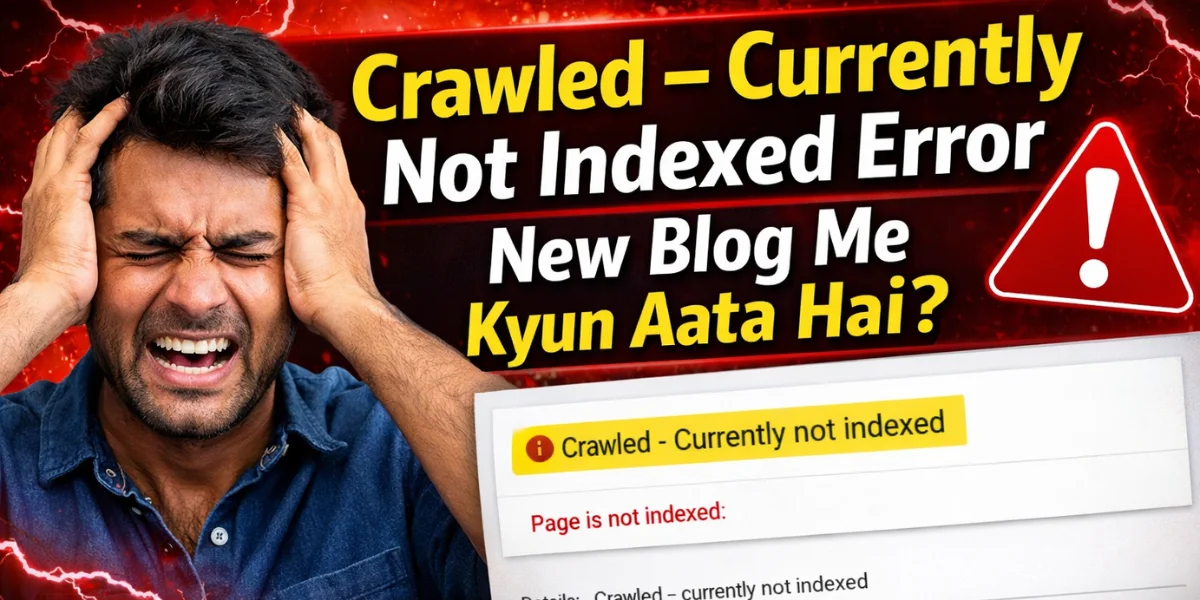 crawled currently not indexed