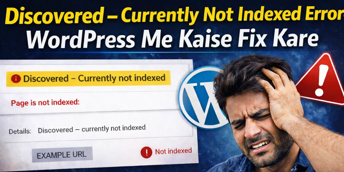 discovered currently not indexed error