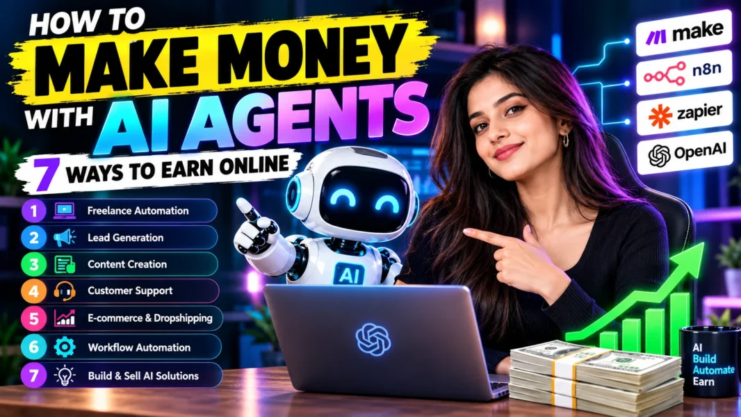How to make money with AI agents through online services and business automation